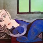 Pablo Picasso: Reclining Woman with a Book