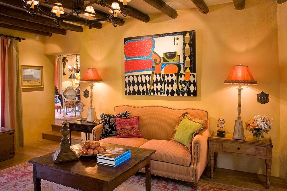 Scallops play a historic role in old New Mexican homes