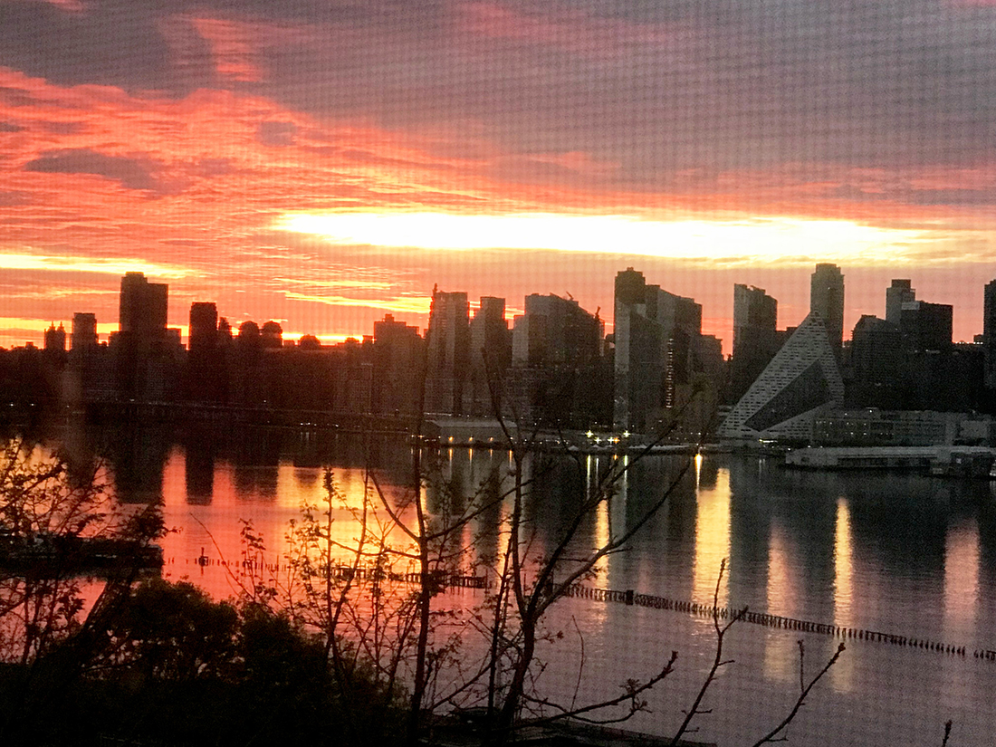 Sunrise over Manhattan