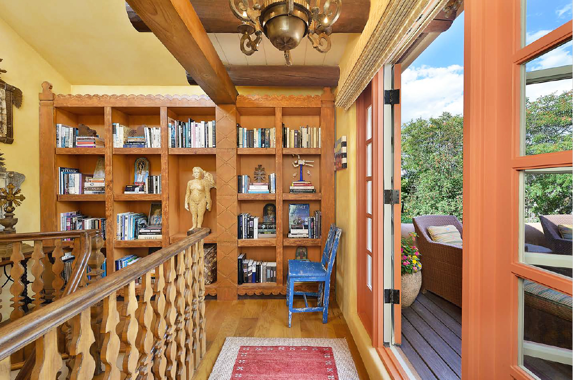Library off Upstairs Deck